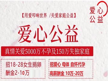 海丰捐卵助孕生子 爱心志愿者招募